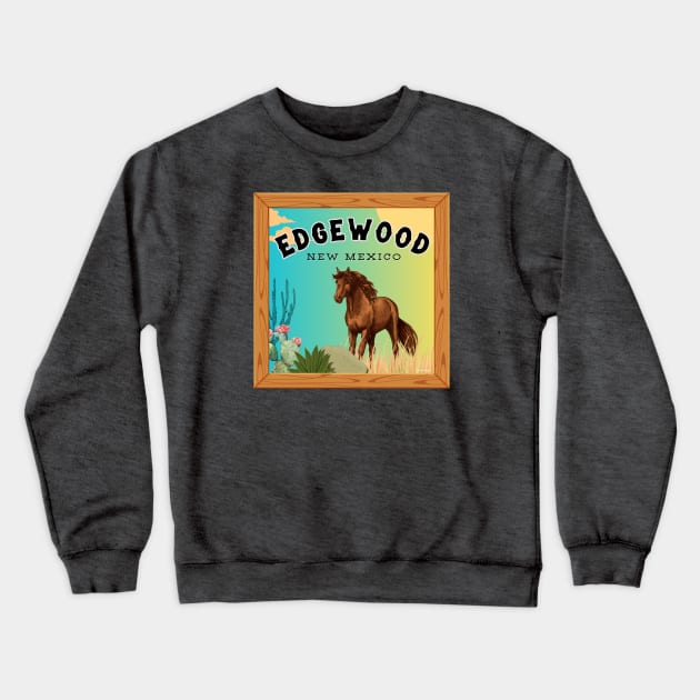 Edgewood New Mexico Crewneck Sweatshirt by JAHudson